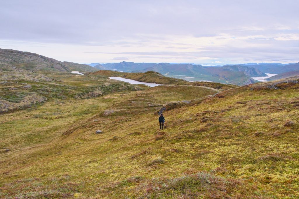 Above Kangerlussuaq in the backcountry